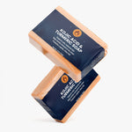 Kojic Acid Turmeric Soap - side view with ingredient list | Our Phoenix Rise