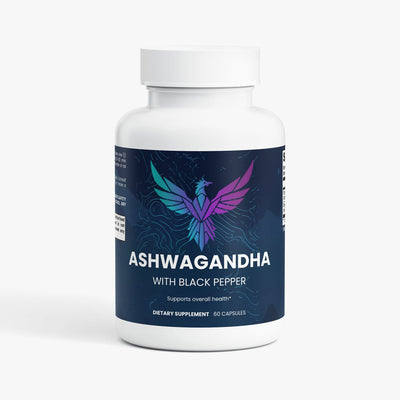 Ashwagandha with Black Pepper Capsules 60 Count