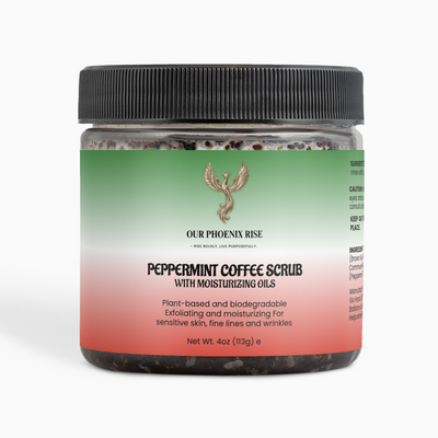 Peppermint Coffee Scrub