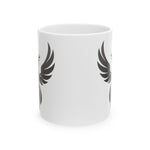 Tribal Phoenix Wings Mug | Ceramic Coffee Cup