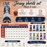 Customize Adult Basketball Sports Uniform Jersey & Shorts