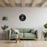 Scorpio Zodiac Wood Sign - Lifestyle shot, minimalist decor | Our Phoenix Rise