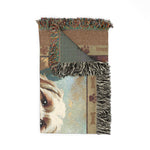 Shih Tzu Woven Blanket – Cozy Dog Throw with Scenic Backdrop