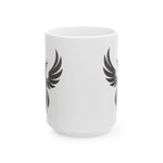 Tribal Phoenix Wings Mug | Ceramic Coffee Cup