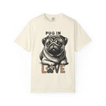 Pug T-shirt - Funky Love | Eco-Friendly Gaming Tee - Iron Phoenix GHG
