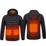 Heated USB Jacket for Outdoors | Red, Black - Iron Phoenix GHG