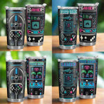 Retro Arcade Gamer Tumbler Main Perspective | Our Phoenix Rise