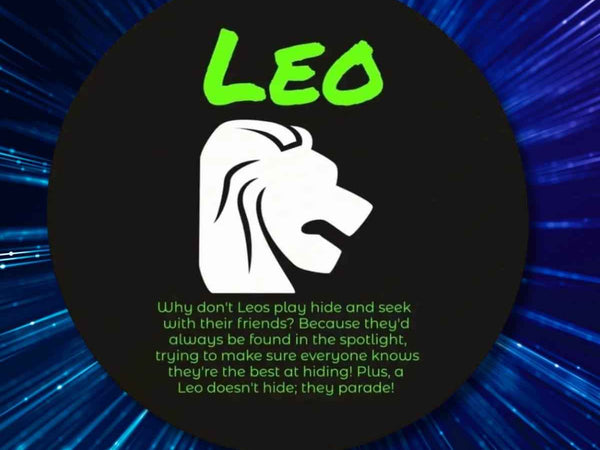 Leo Zodiac Wood Sign | Funny Astrology Home Decor Gift