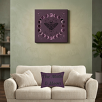 High-Quality Moon and Moth Canvas Print - Perfect Home Wall Decor