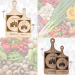 Own a Castle Personalized Gamer Cutting Board - Close Up Laser Engraved Detail | Our Phoenix Rise