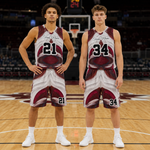 Custom Name Basketball Jersey and Shorts Set - Jersey Front Detail | Our Phoenix Rise