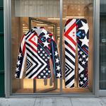 Patriotic Pajama Set | American Flag Style Loungewear - Iron Phoenix GHG