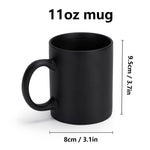 Personalized Funny Christmas Mug - Close up of name customization | Our Phoenix Rise