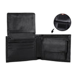 Mens Minimalist PU Leather Wallet Paper Folded Wallet Detailed View 7 | Our Phoenix Rise