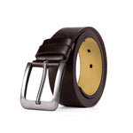 Engraved Leather Brown Belt Funny Personalized Gift For Husband Boyfriend Detailed View 3 | Our Phoenix Rise