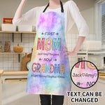 Personalized Grandma Apron - First Mom Now Grandma Tie Dye Design | Our Phoenix Rise