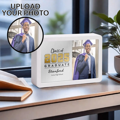 Personalized Custom Photo LED Light Box - Upload Your Graduation Photo | Our Phoenix Rise