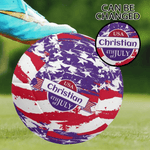 Personalized 4th of July Soccer Ball - American Flag Design | Our Phoenix Rise