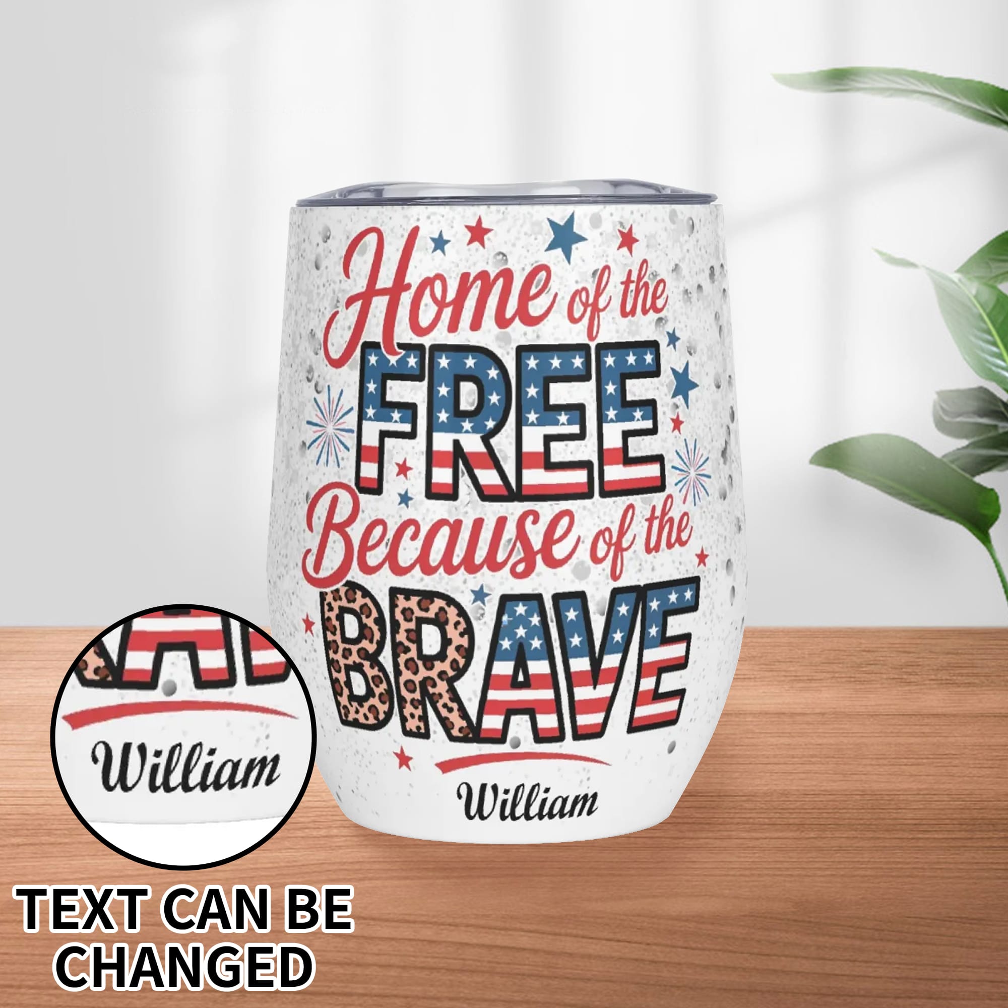 Custom Name Patriotic Mug, Veteran Gift, Military Appreciation Cup