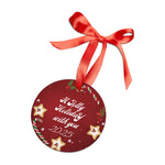 Acrylic Ornament with Ribbon