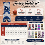Customize Adult Basketball Sports Uniform Jersey & Shorts