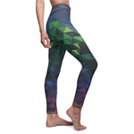 Vibrant Geometric Leggings for Active Women, Yoga Pants, Fitness Wear, Casual Style, Unique Athleisure Outfit, Gym Leggings - Iron Phoenix GHG