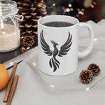 Tribal Phoenix Wings Mug | Ceramic Coffee Cup