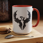 Phoenix Emblem Coffee Mug — Black Accent 11/15oz
