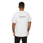Phoenix Graphic Tee — 'Fabulous' Back Print Inspirational T-Shirt