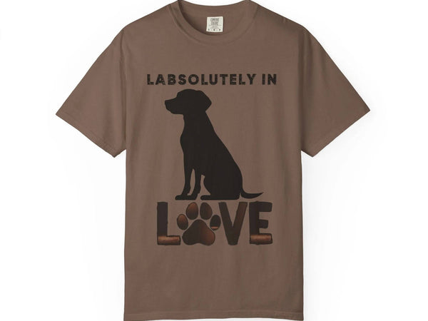 Black Lab T-shirt - Modern Silhouette Comfort Tee - Iron Phoenix GHG