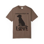 Black Lab T-shirt - Modern Silhouette Comfort Tee - Iron Phoenix GHG