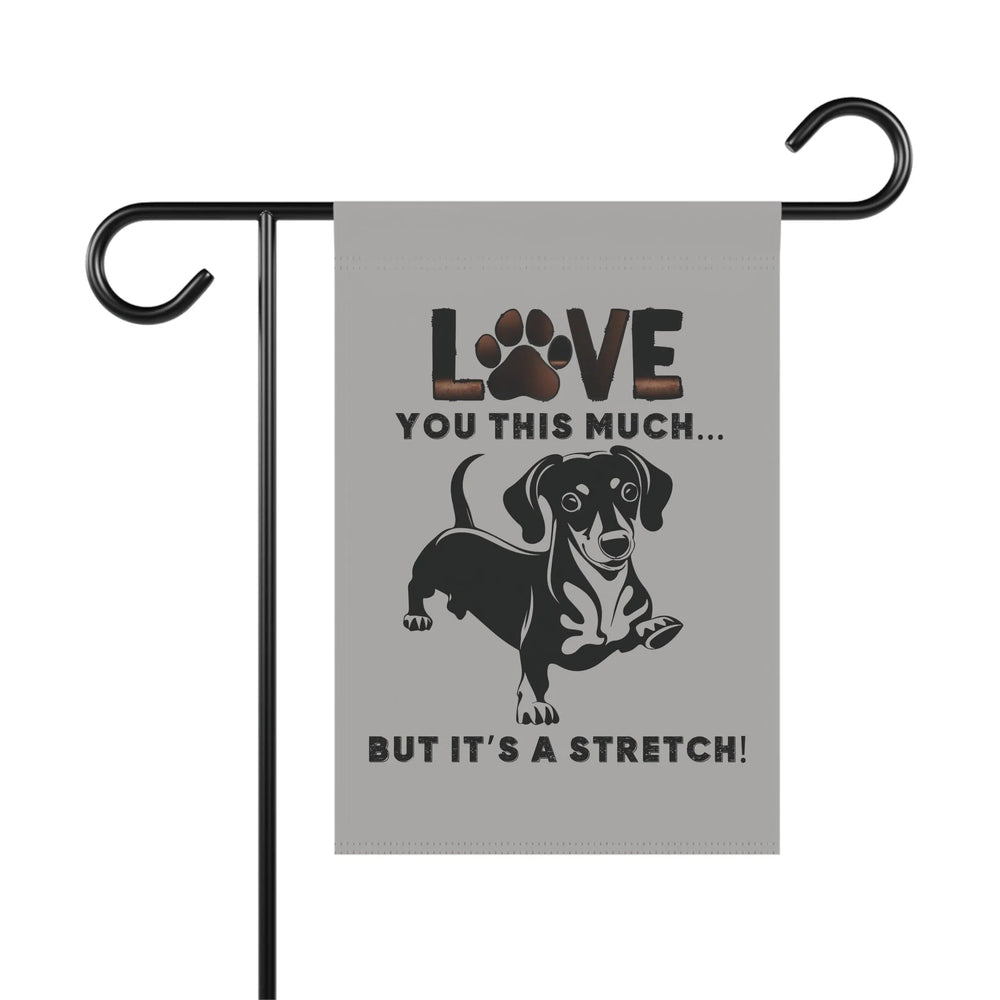 Dachshund Garden Banner - Adorable Dog Design Outdoor Decor