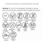 Bold Dark Roast Coffee Beans - Chocolate Bold 100% Arabica | Dark Coffee
