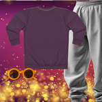 Lunar Phases Moth Sweatshirt | Moon Cycle Graphic Pullover