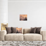 Misty Mountain Sunrise Canvas Wall Art - Peaceful Nature Decor | Americana
