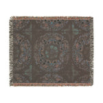 Stained Glass Mosaic Woven Blanket