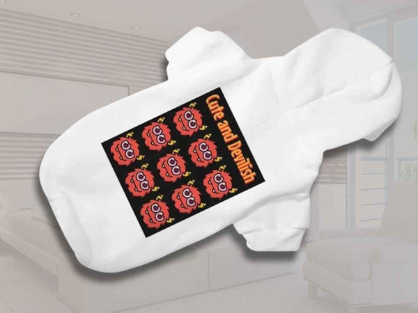 Cute Devil Pet Hoodie | Funny Small Dog and Cat Sweater