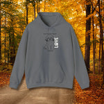 Sport Grey Maltese Dog Lover Hoodie - Sport Grey in Autumn Forest | Our Phoenix Rise