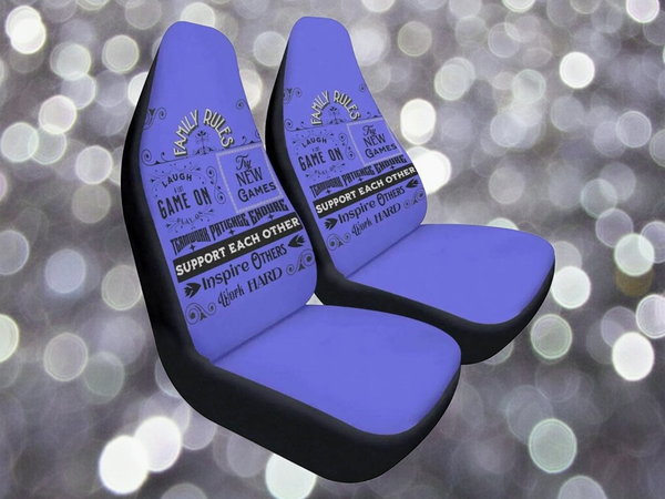 "Shadowseeker" Art Car Seat Covers | Iron Phoenix GHG - Iron Phoenix GHG