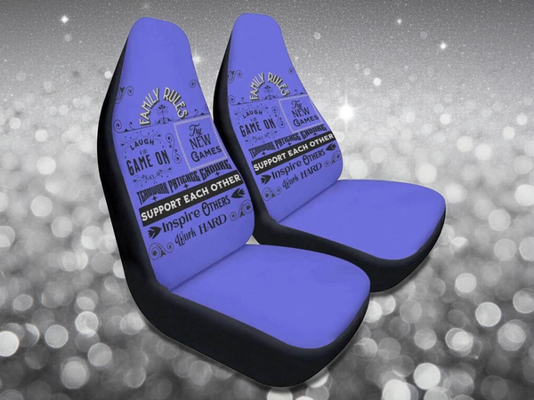 "Shadowseeker" Art Car Seat Covers | Iron Phoenix GHG - Iron Phoenix GHG