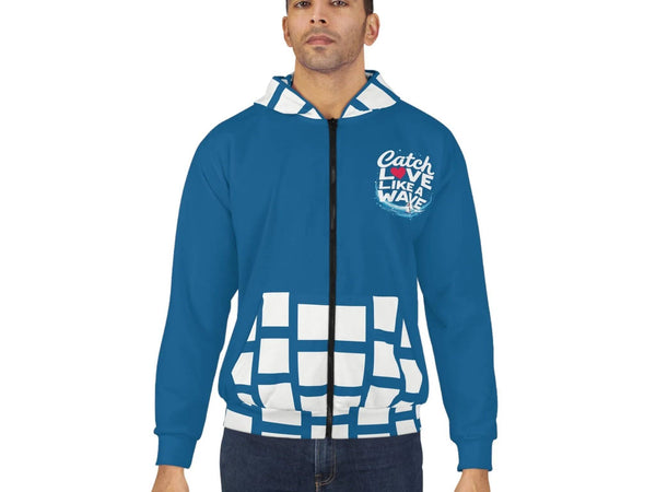 Valentine's Day Hoodie - Cozy Zip-Up Hoodie for Couples - Iron Phoenix GHG