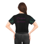 Fantasy Dragon Crop Top | Edgy Gamer Festival Wear
