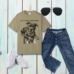 Pitt Your Kisses Pitbull T-Shirt - Khaki with jeans and accessories | Our Phoenix Rise