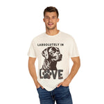 Labrador T-shirt - Labsolutely In Love Comfort Tee - Iron Phoenix GHG