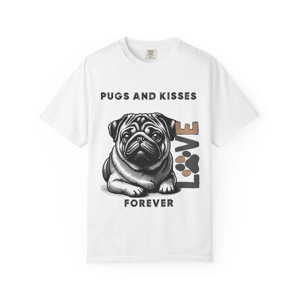Cute Pug T-shirt - Cute Love Eco-Friendly Comfort Tee