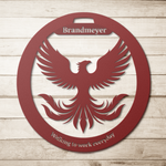Die-Cut Metal Signs