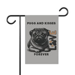 Pug Love Garden Banner, Outdoor Pet Decor - Iron Phoenix GHG