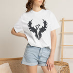 Phoenix Flame Graphic T‑Shirt