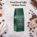 Forest Decaf Coffee Whole Bean Texture Close Up | Our Phoenix Rise