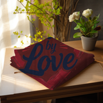 Personalized Couples Throw Blanket - Soft Velveteen Fabric Texture Detail | Our Phoenix Rise